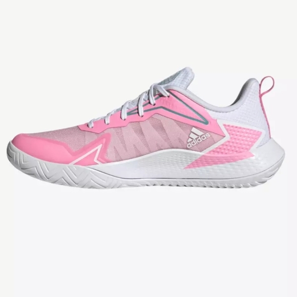 Adidas Defiant Speed ’22 Women’s Tennis Shoes Pink White Size 7 - Picture 2 of 8